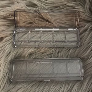 Professional makeup artist lipstick pans